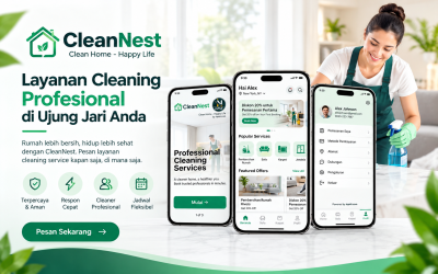 Sistem Website Jasa Kebersihan Modern APK